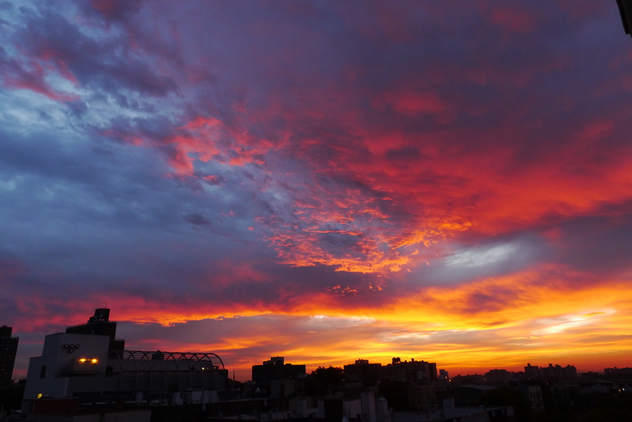 Sunrise over Washington Heights