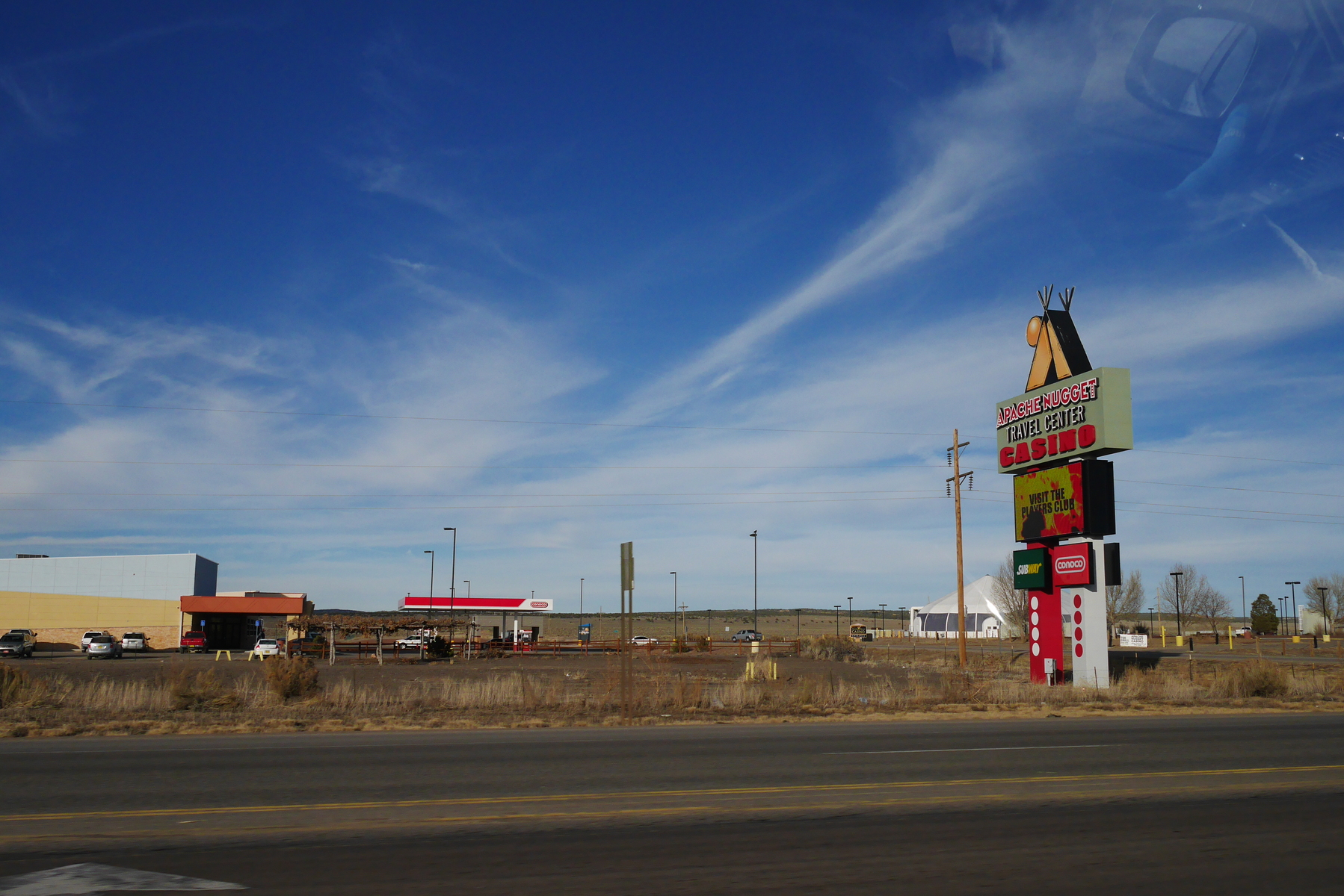 Route 550 west of Cuba NM